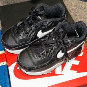 Nike Black and White Sneakers